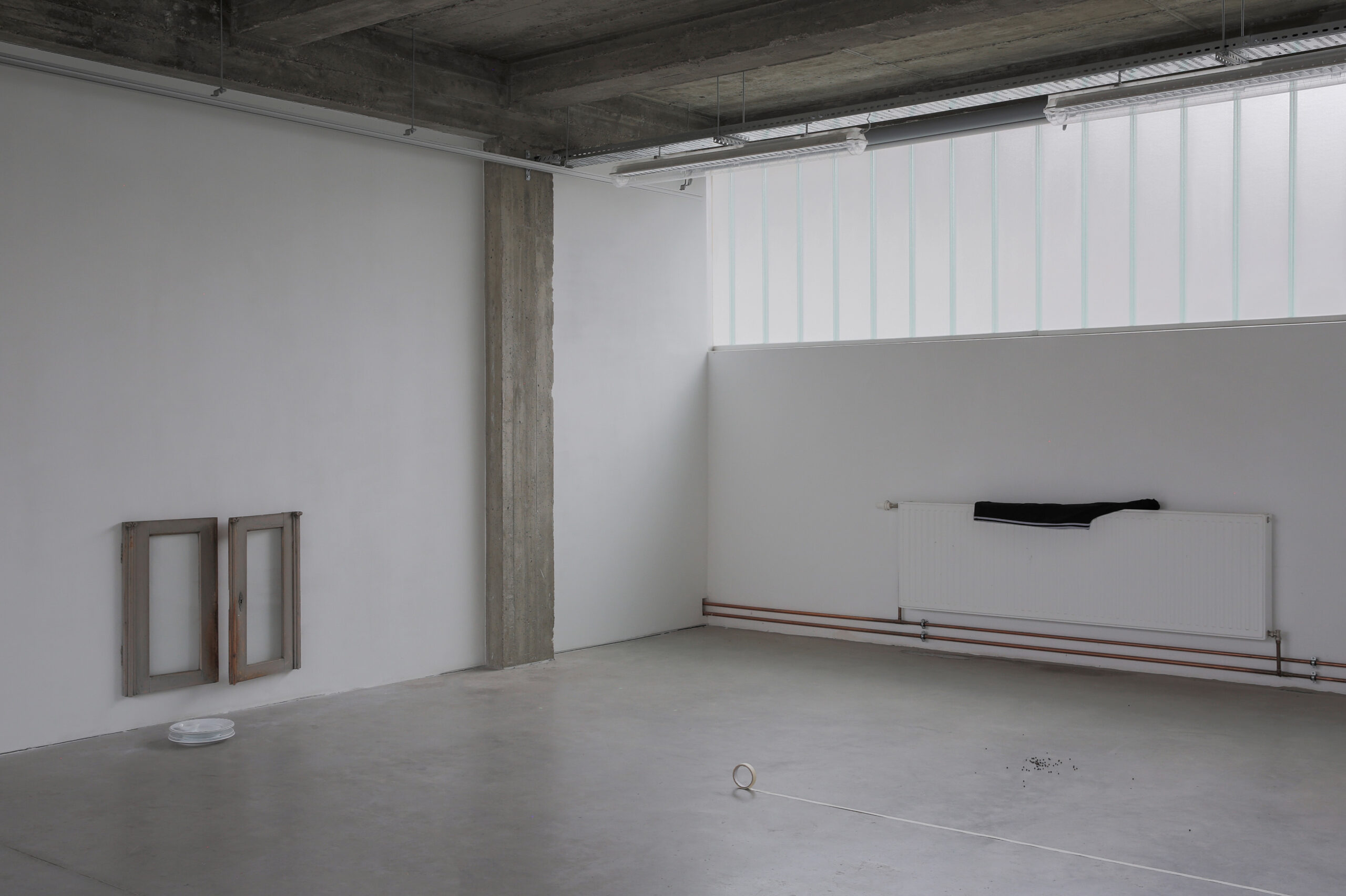 Installation by Raphael Pohl at the University of Applied Arts Vienna, 2025