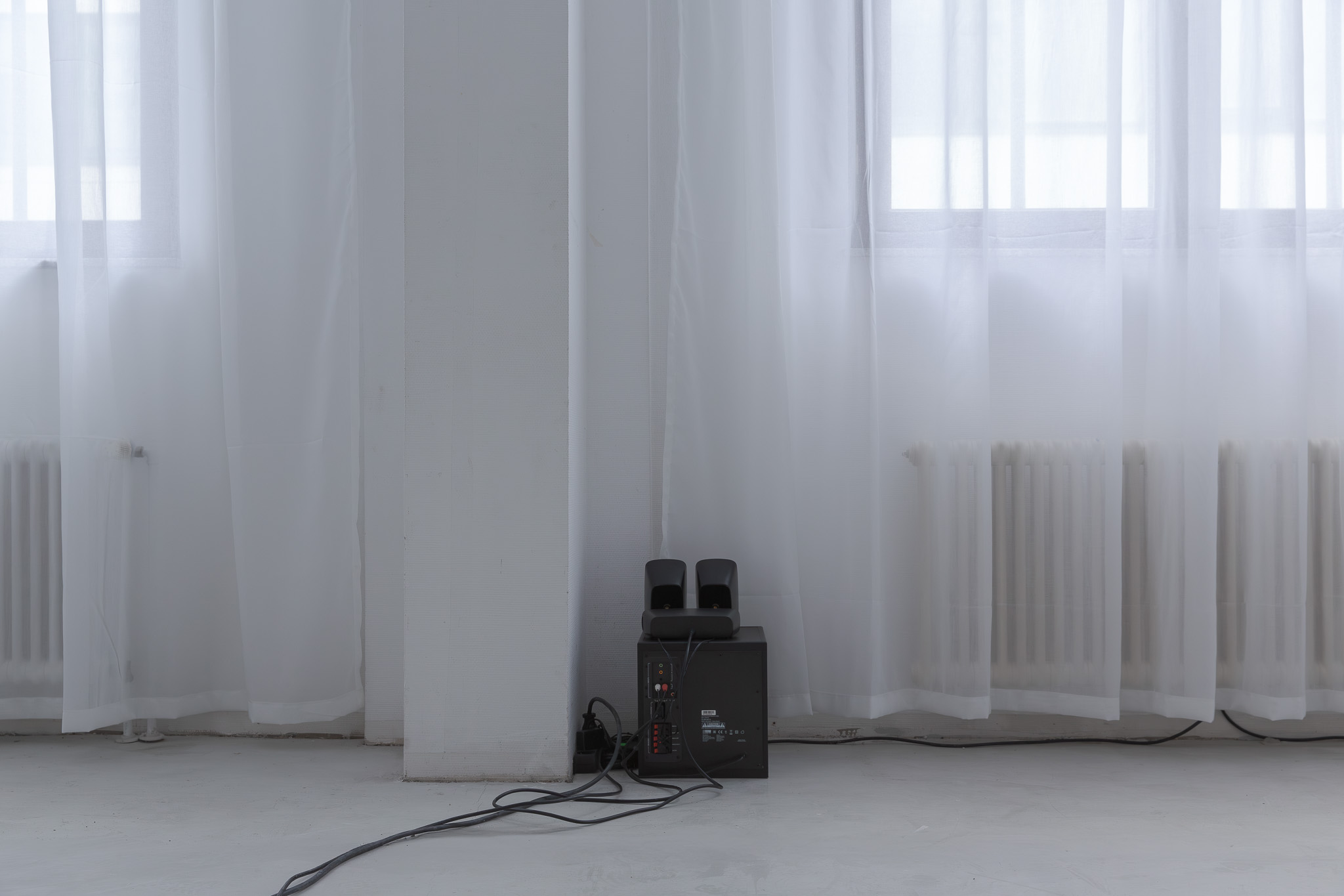 Installation view of Raphael Pohl's exhibition at Storage Museum 2026