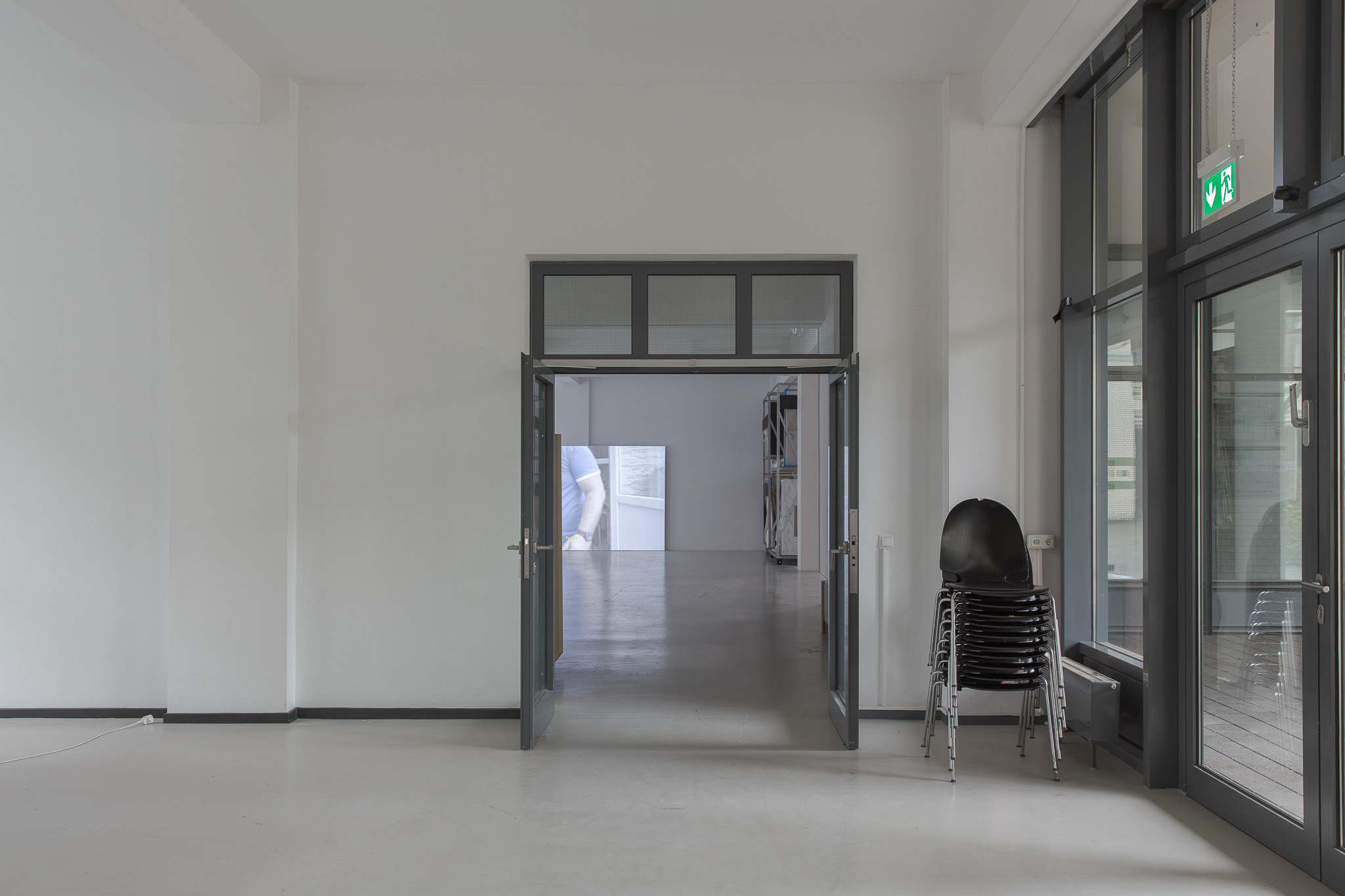 Installation view of Raphael Pohl's exhibition at Storage Museum 2026