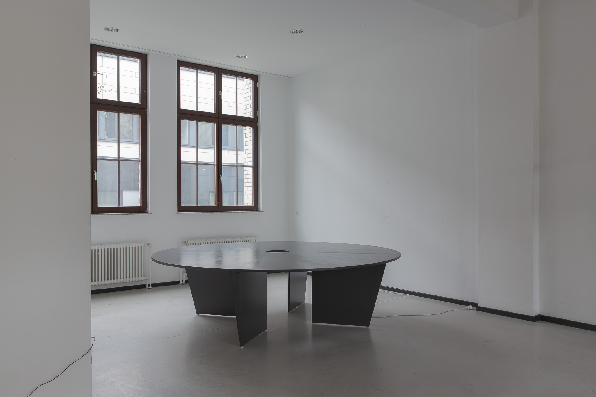 installation “ pools on the veranda” by Raphael Pohl, shown at ECK-Museum of Art