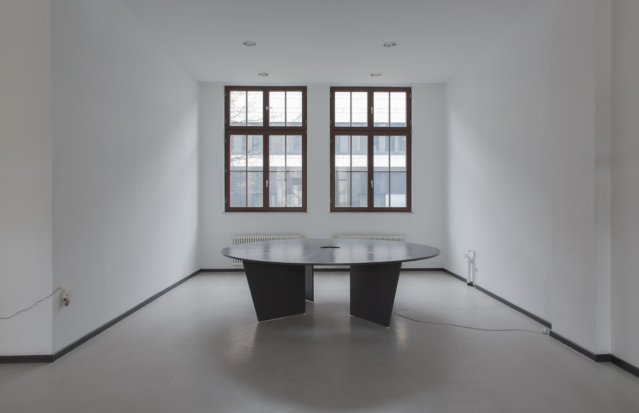 Installation view of Raphael Pohl's exhibition at Storage Museum 2026